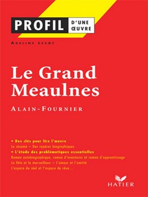 cover image of Profil--Alain-Fournier